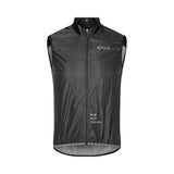 ES16 Gilet antivento con schiena aperta - nero