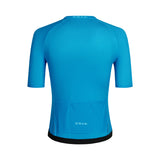 Maglia da ciclismo a strisce ES16. Azzurro chiaro