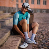 Maglia da ciclismo leggera ES16 Supreme - Turchese donna