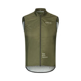 Gilet antivento ES16 con schiena aperta - Verde