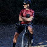 Maglia ES16 Lifestyle GRVL SS. Bordeaux